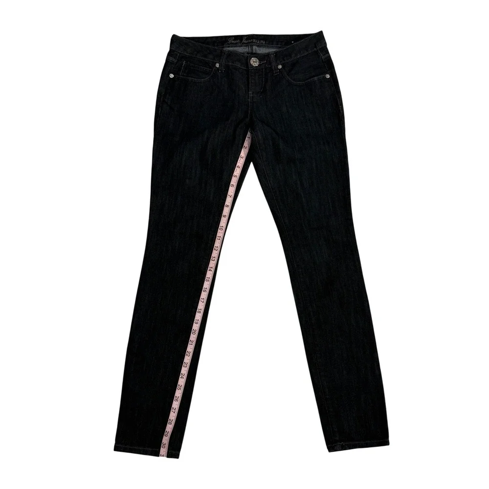 Guess Jeans Marina Skinny Jeans Womens Size 28 Dark Indigo Excellent  Denim